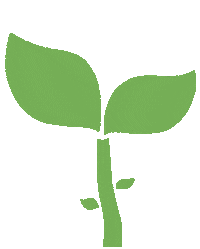 madewithluve heart green plant recycling Sticker