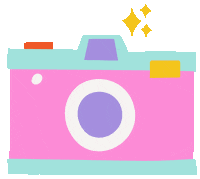 jenniferheal pink social media sparkle camera Sticker