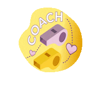 ProposalCoach heart gold coach proposal Sticker