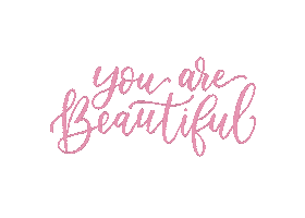 You Are Beautiful Sticker