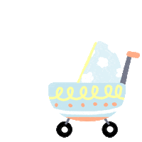 new born baby Sticker by Flower Chimp