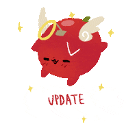 automaticspirit cat new update tomato Sticker