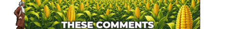 Corn Field Cringe Sticker