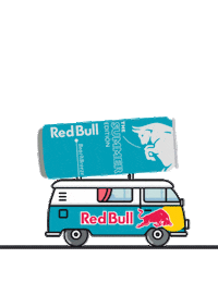 summer refreshing Sticker by Red Bull