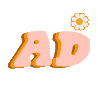 Pink Flower Sticker by harrietphillips