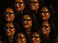 Smirk Smile GIF by GIPHY IRL