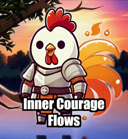 Wisdom Courage GIF by Zorooster