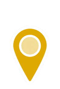 Travel Point Sticker by Pin Estudio
