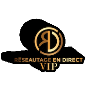 Gold Stickers Sticker by Reseautage en Direct