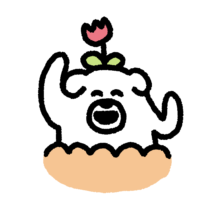 Happy Dog Sticker by takadabear