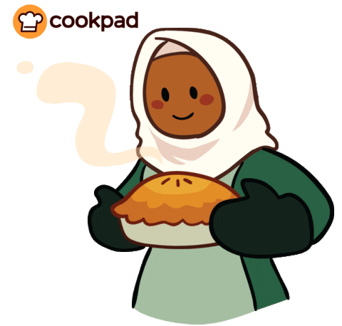 Pie Cooking Sticker by Cookpad italia