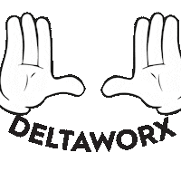 hands up studentjob Sticker by Deltaworx