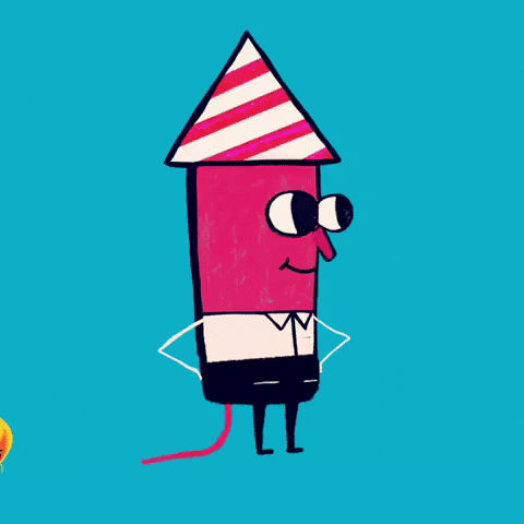 happy new year animation GIF