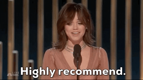 Jenna Ortega Thumbs Up GIF by Golden Globes