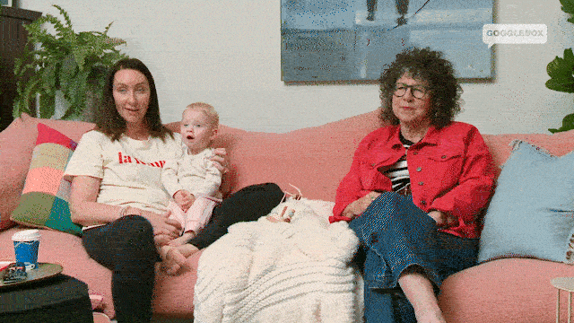 Australian Tv Sneezing GIF by Gogglebox Australia