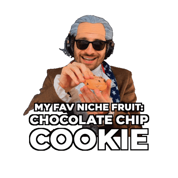 Chocolate Chip Cookie Too Mainstream Sticker