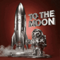 Winning To The Moon GIF by Ape Church