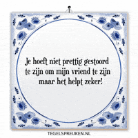 Support Nl GIF by Tegelspreuken.nl