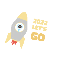 New Year Space Sticker by Lollipopbabycamera