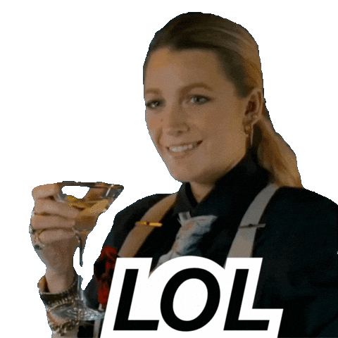 Comedy Lol Sticker by Blake Lively Fan