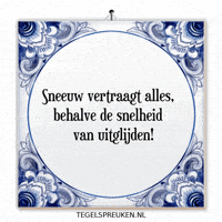 Winter Humor GIF by Tegelspreuken.nl