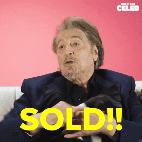 Auctioning Al Pacino GIF by BuzzFeed