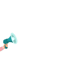 Neu Megaphone Sticker by pinkmilk