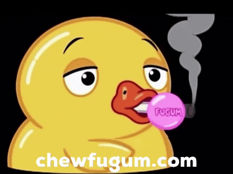Funny Duck GIF by Fugum