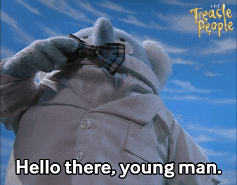 Waving Stop-Motion GIF by Fire Mountain Productions