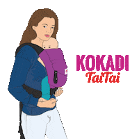 Mom Babywearing Sticker by KOKADI
