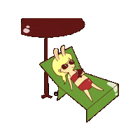 Travel Lying Sticker