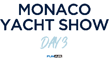 Boat Show Monaco Sticker by FunAir