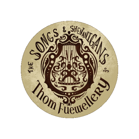 tomfoolery_live giphygifmaker songs bard shenanigans Sticker