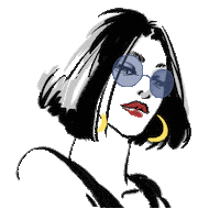 Girl Yolo Sticker by noseon