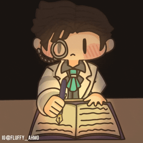 Writing Identity V GIF by Fluffy the Thunder God 雷神阿毛