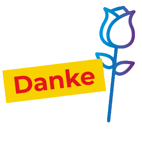 Thanks Rose Sticker by CSL Plasma Berlin