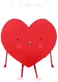 I Love Me Hug Sticker by Emma Trithart