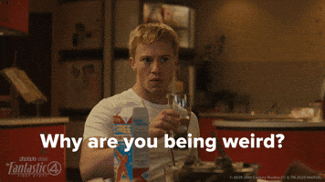 Confused Fantastic Four GIF by Marvel Studios
