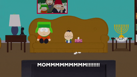frustrated kyle broflovski GIF by South Park