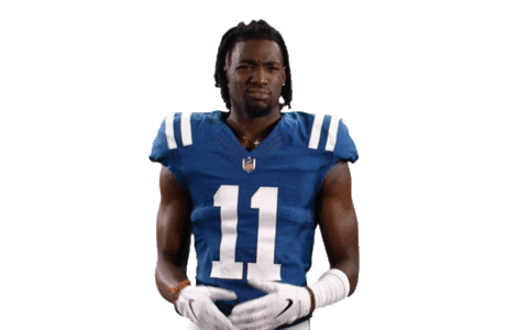 Deon Cain What Sticker by Indianapolis Colts