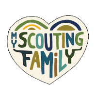 hoacbsa heart scouting boy scouts scoutsbsa Sticker
