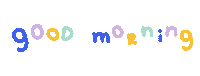 Good Morning Rainbow Sticker by Muchable