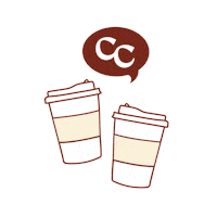 Good Morning Drink Sticker by Coffee Convos Podcast