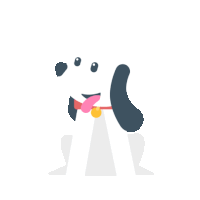 wait what dog Sticker