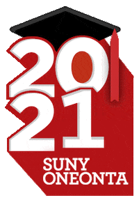 Red Dragons Graduation Sticker by SUNY Oneonta