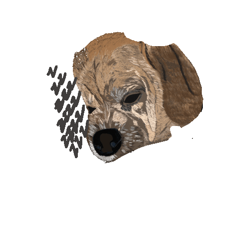 Diesel Puggle Sticker