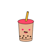 Bubble Tea Love Sticker by Liven Pay