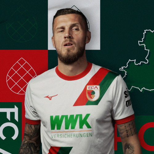 Jeffrey Gouweleeuw Football GIF by FC Augsburg 1907