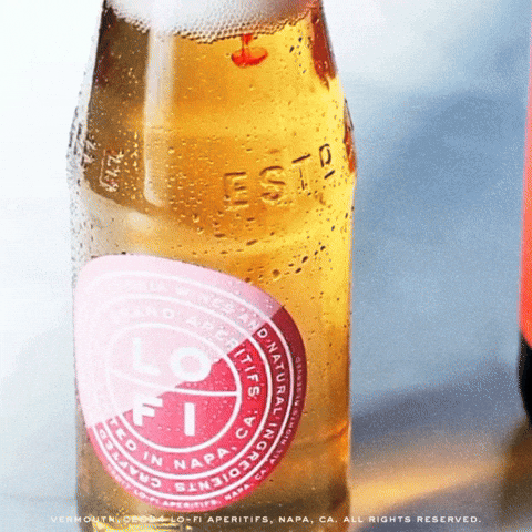 Light Beer Vibes GIF by Lo-Fi Aperitifs