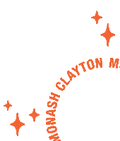 Clayton Sticker by Monash University